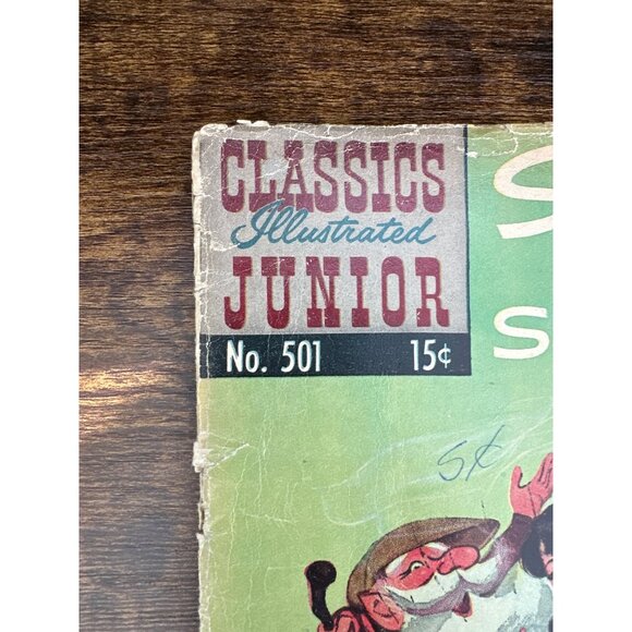 Classics Illustrated Junior #501 Snow White And The Seven Dwarfs Comic 1953 - Picture 3 of 5